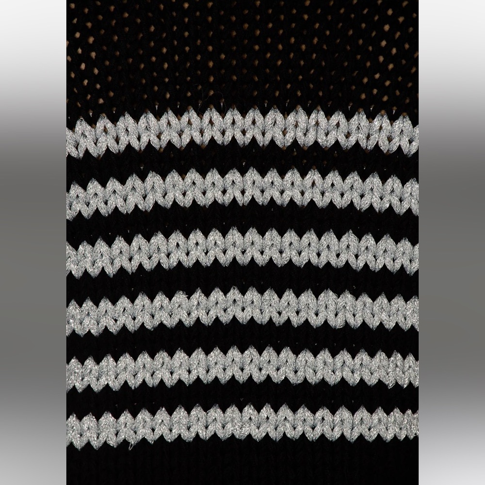 Rta Rory Metallic Stripe Sweater - image 6